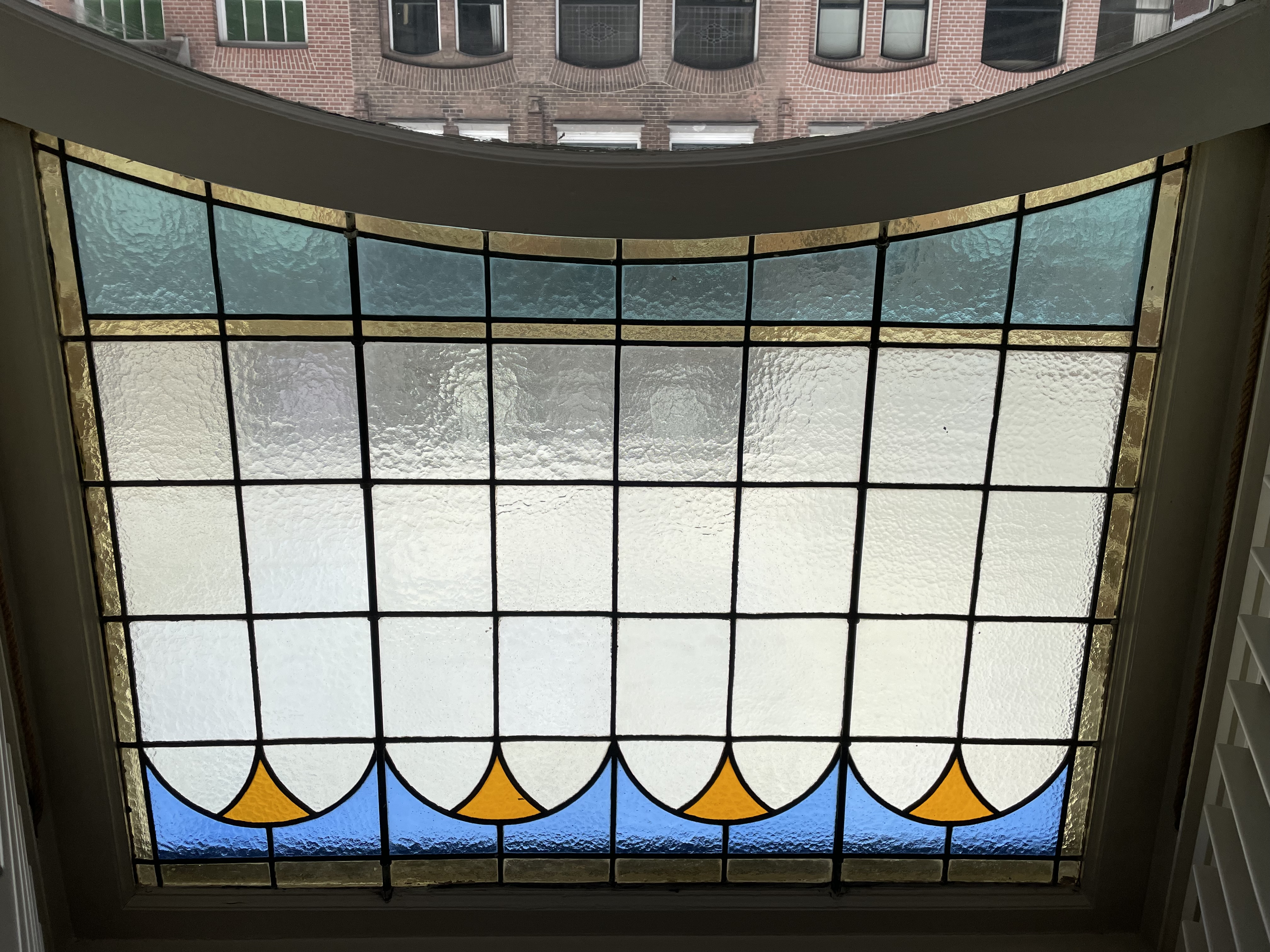 Glas-in-lood detail